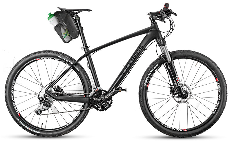 Bolsa de Selim Impermeável com Bolso para Garrafa