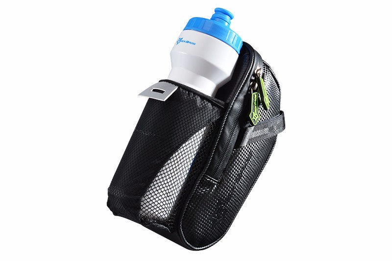 Bolsa de Selim Impermeável com Bolso para Garrafa