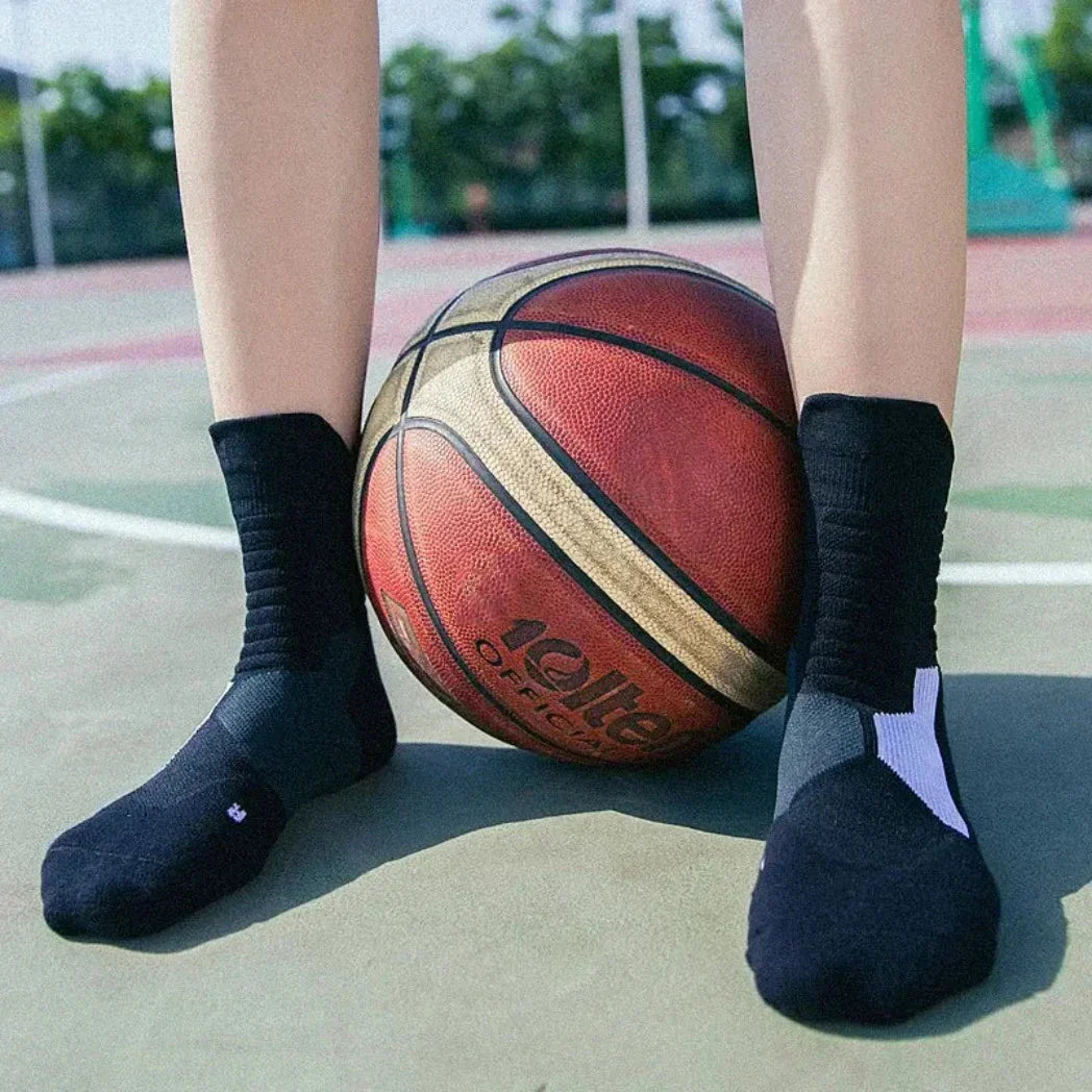 Kit 3 Pares de Meias de Esportes Cano Médio
