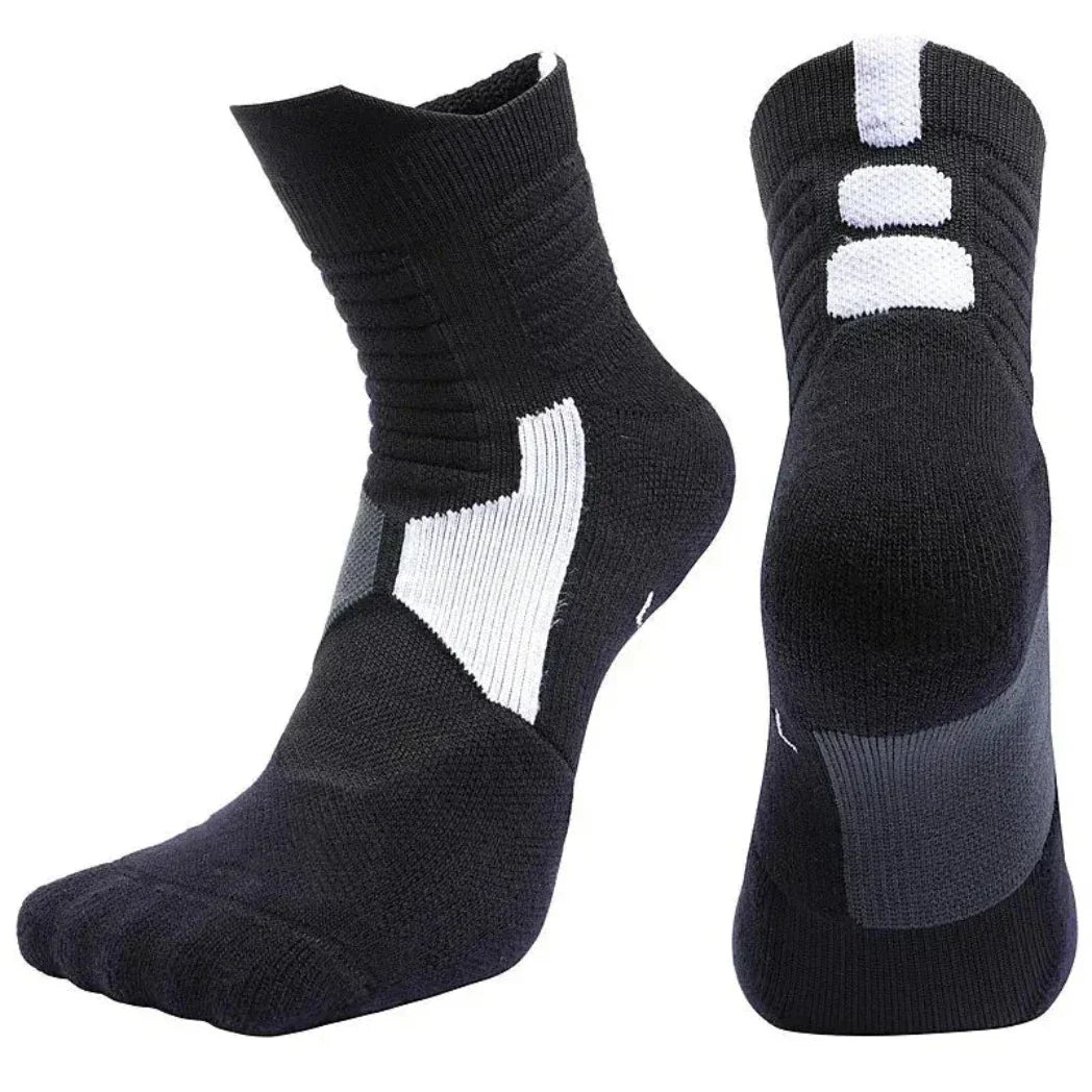 Kit 3 Pares de Meias de Esportes Cano Médio